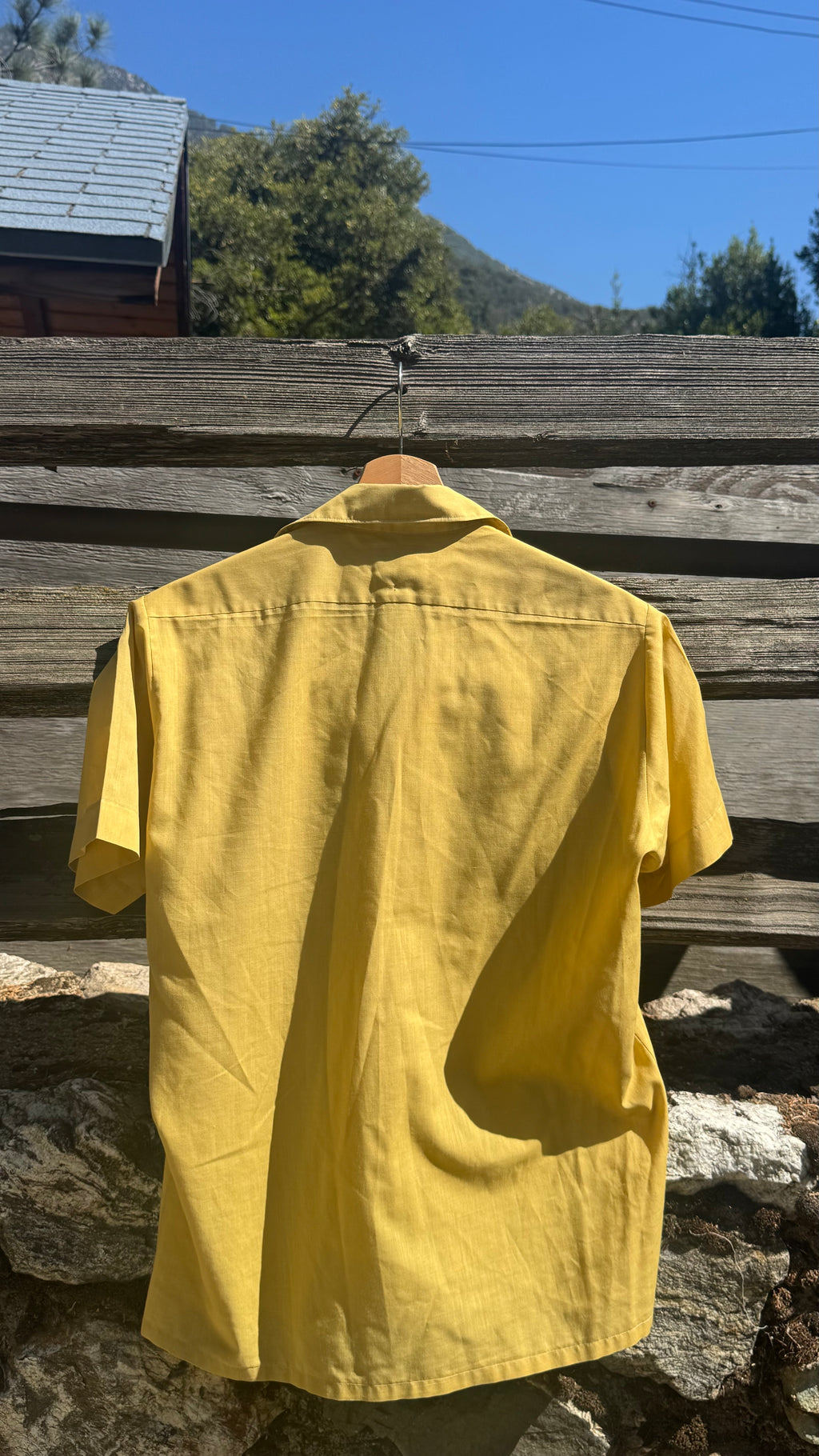 Vintage Short Sleeve Button Up