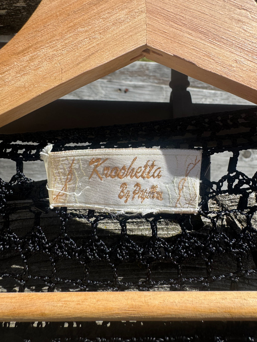 Kroshetta by Papillon netted top